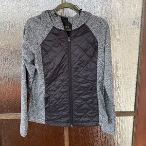 Forever 21 Sports luxe quilted jacket size L. EUC